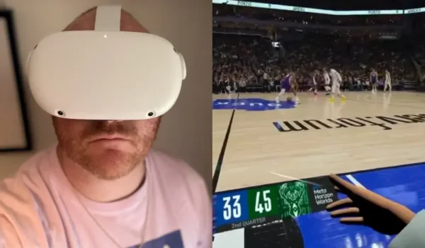 I watched an NBA game through their VR broadcast and it made me excited for the future